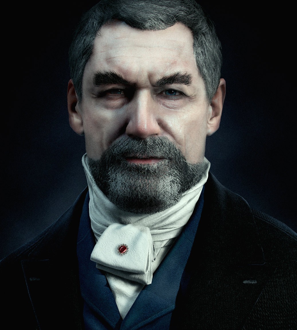 Sir Malcolm Murray – In-Game Portrait